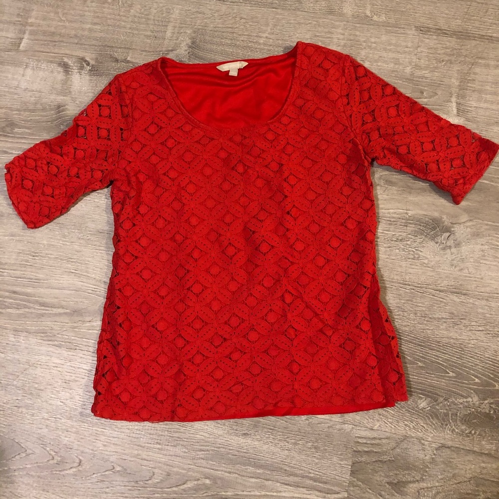 Banana Republic medium orange top